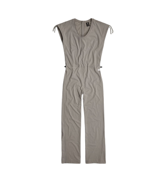 G-Star Riveted Flared jumpsuit grey