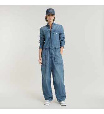 G-Star Blauwe Cocoon jumpsuit