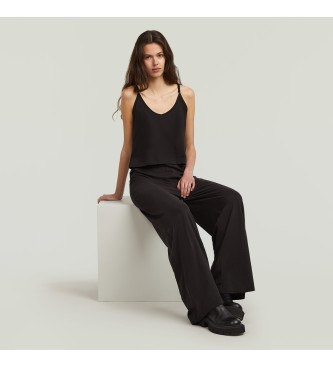G-Star Mono Spaghetti Strap Loose negro