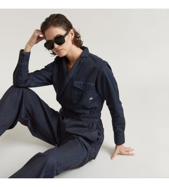 G-Star Tailored Wrap jumpsuit navy