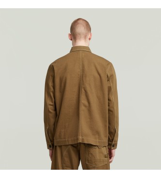 G-Star Brown Mosa overshirt