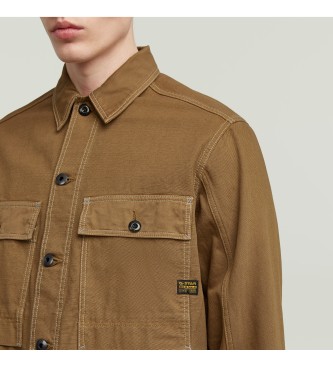 G-Star Brown Mosa overshirt