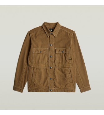 G-Star Brown Mosa overshirt