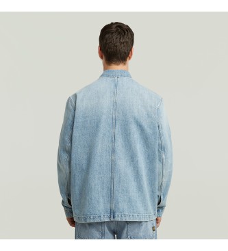 G-Star Mosa overshirt light blue