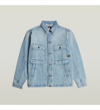 G-Star Mosa overshirt light blue