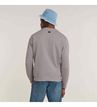 G-Star Sweatshirt Musa Pochoir gris