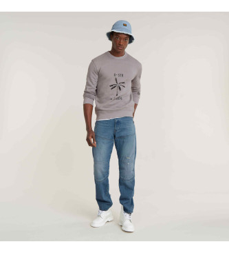 G-Star Sweatshirt Musa Pochoir gris