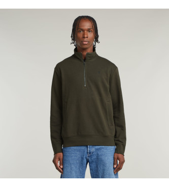 G-Star Sudadera Nifous Half Zip verde