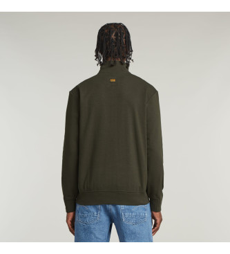 G-Star Sudadera Nifous Half Zip verde