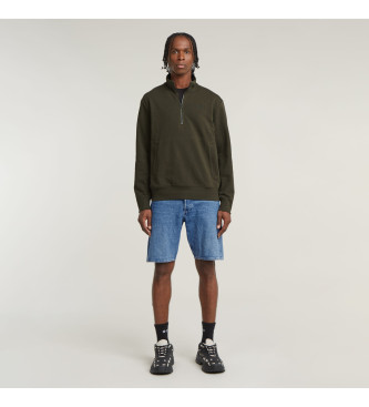 G-Star Sudadera Nifous Half Zip verde