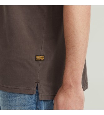 G-Star Camiseta Nifous Ribbed marrn