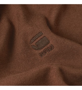 G-Star T-shirt Nifous castanha