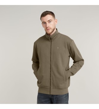 G-Star Sweatshirt Nifous zip marron