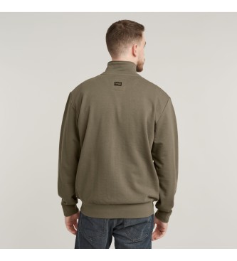 G-Star Sweatshirt Nifous zip marron