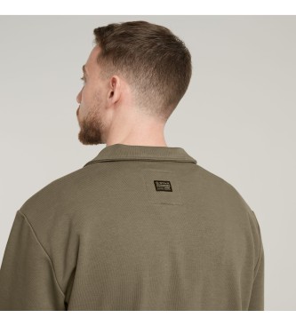 G-Star Sweatshirt Nifous zip brown