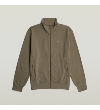 G-Star Sweatshirt Nifous zip brown