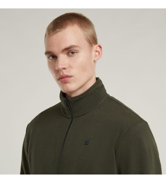 G-Star Camisola Nifous Zip Thru verde