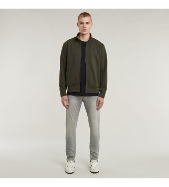 G-Star Camisola Nifous Zip Thru verde