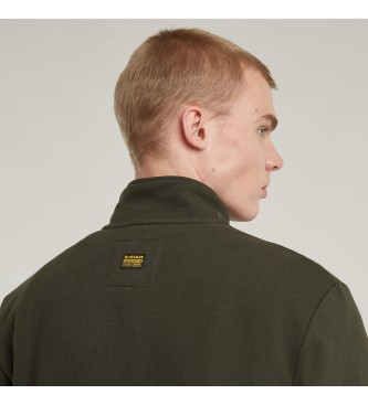 G-Star Camisola Nifous Zip Thru verde