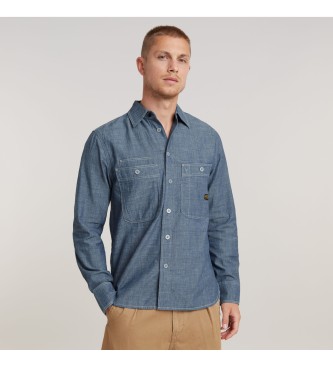 G-Star Nimes Regular Shirt blue