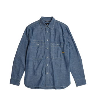 G-Star Nimes Regular Shirt blue