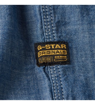 G-Star Maglia blu regolare del Nimes