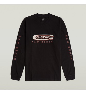 G-Star Old skool logo t-shirt black