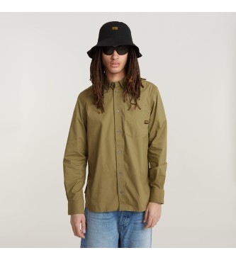 G-Star Shirt One Pocket Regular green