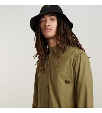 G-Star Camisa One Pocket Regular verde