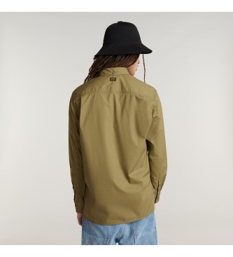 G-Star Shirt One Pocket Regular green