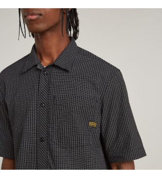 G-Star One Pkt Regular Shirt schwarz