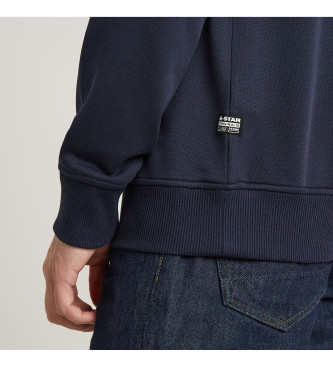 G-Star Originals navy sweatshirt med logo