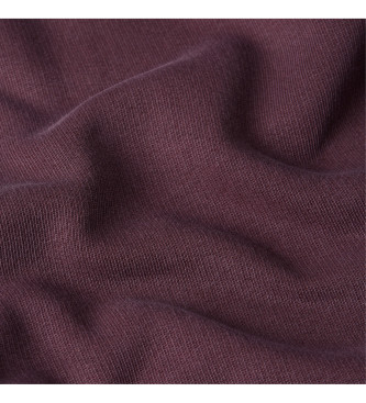 G-Star Overfarvet lilla sweatshirt