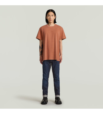 G-Star T-shirt surdimensionn  empicement central marron