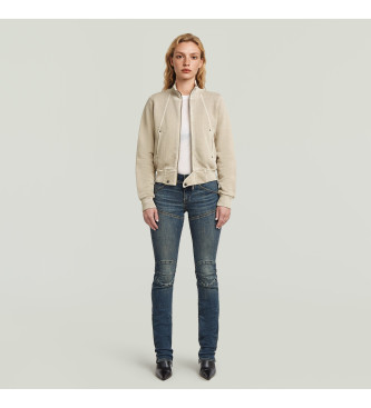 G-Star Chaqueta Overdyed Slim Track beige
