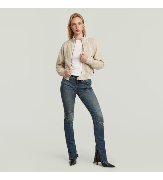 G-Star Chaqueta Overdyed Slim Track beige