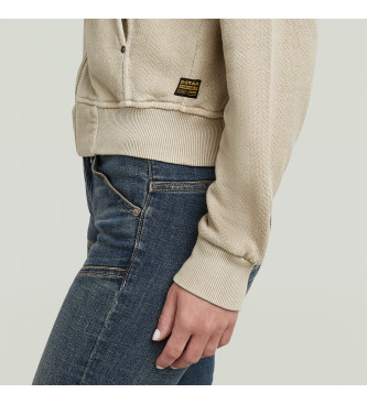 G-Star Chaqueta Overdyed Slim Track beige