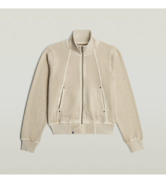 G-Star Chaqueta Overdyed Slim Track beige