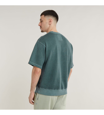 G-Star T-shirt overdyed solta verde