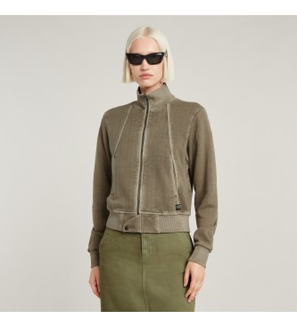 G-Star bergefrbte Jacke grn