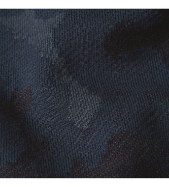 G-Star T-shirt crois� surdimensionn� marine 