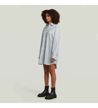 G-Star bergroes Kleid blau