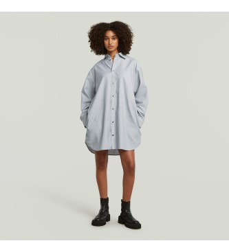 G-Star bergroes Kleid blau