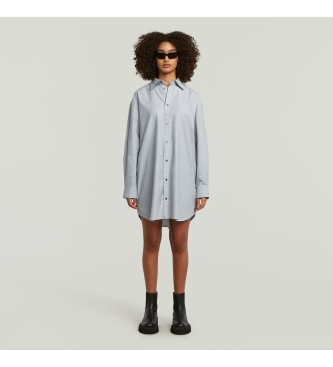 G-Star bergroes Kleid blau