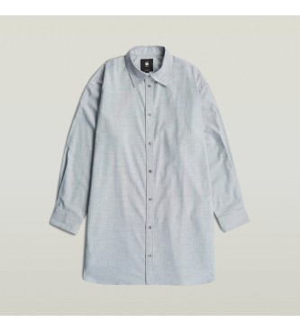 G-Star bergroes Kleid blau