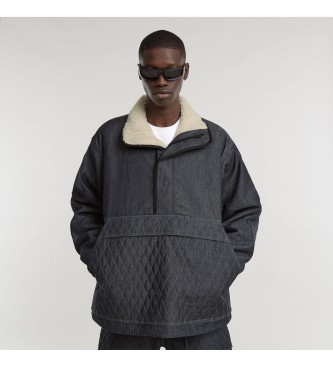 G-Star Manteau Shanorak rembourr bleu fonc