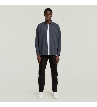 G-Star T-shirt Panelled Pocket Regular navy