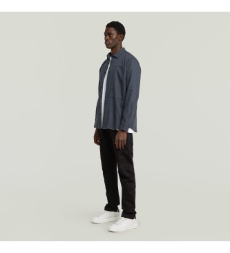 G-Star T-shirt Panelled Pocket Regular navy