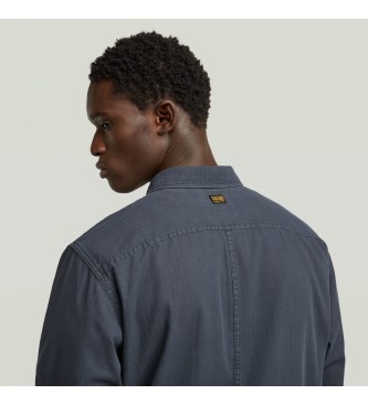 G-Star T-shirt Panelled Pocket Regular navy