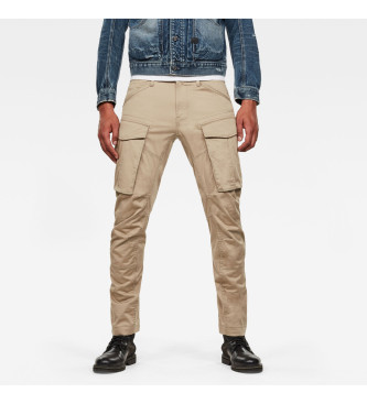 G-Star Pantaln 3D Cargo Straight Tapered beige